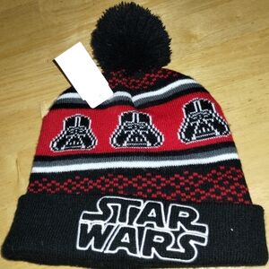 Star Wars Darth Vader beanie bobber black/red/white